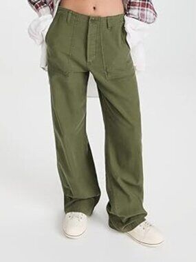 R13 NWOT Straight Utility Pants 25